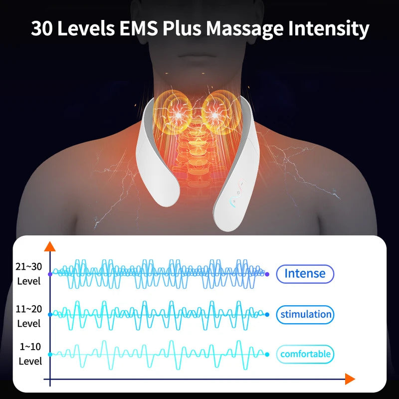 Pulse Neck Massager Electric Neck Back Massager