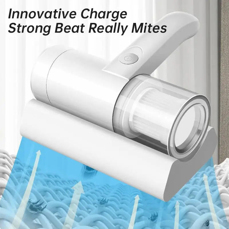 Hot Selling Usb Charging Wireless Electric Mite Remover Portable Handheld Ultraviolet Mite Remover For Cleaning Sofas And Beds
