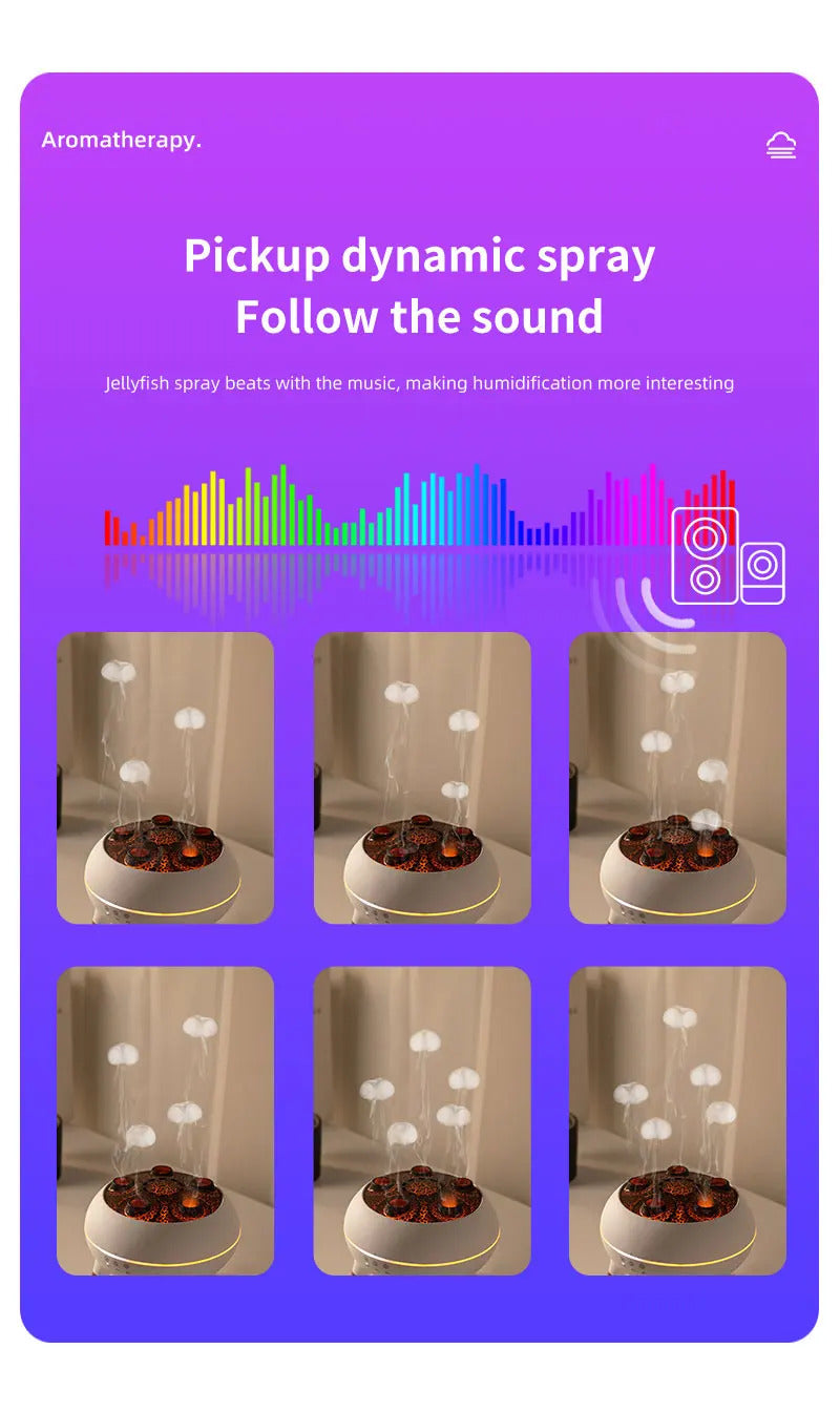 Aroma DiffuserNew Colorful Gradient Ambient
