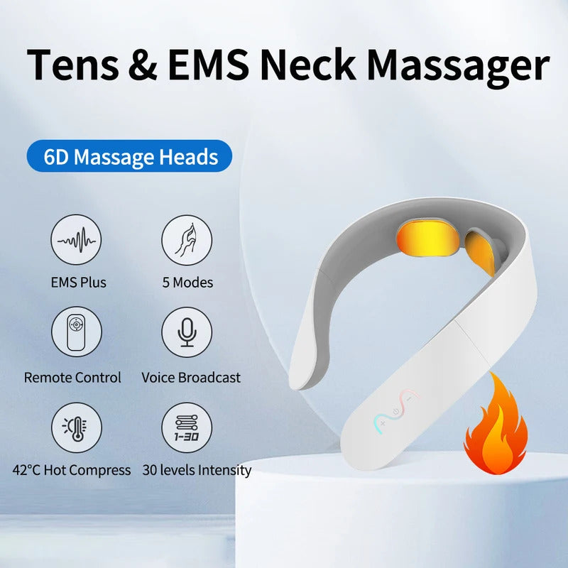 Pulse Neck Massager Electric Neck Back Massager