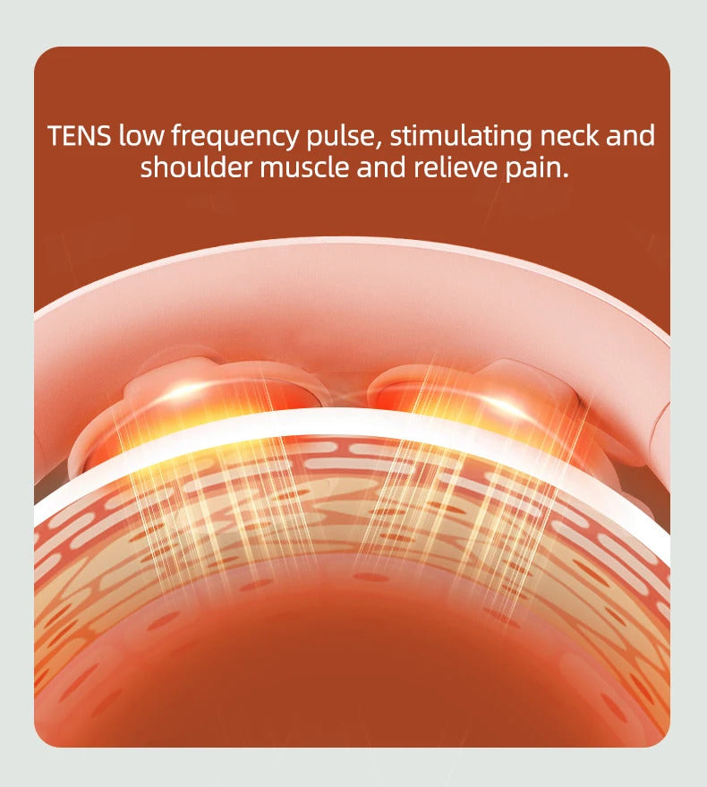 Pulse Neck Massager Electric Neck Back Massager