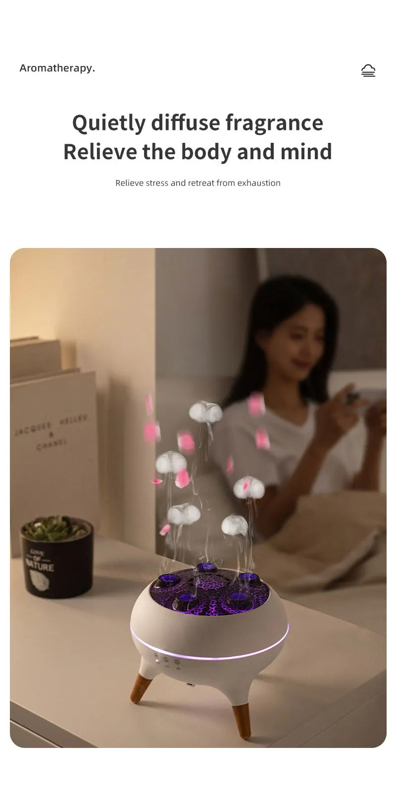 Aroma DiffuserNew Colorful Gradient Ambient