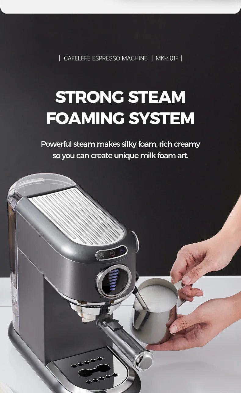 2025Cafelffe 4-in-1 Coffee Maker Hot/Cold Dolce Gusto&Nespresso Capsule ESE Pod Ground Cappuccino Espresso Machine Cafetera 19 Bar2025