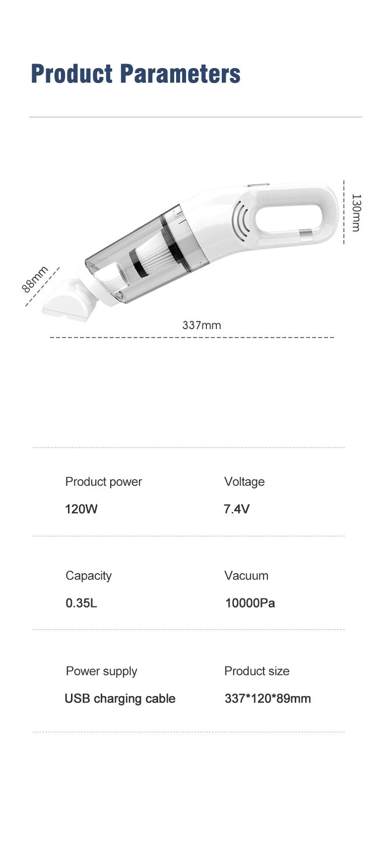 Handheld Vacuum Cleaner