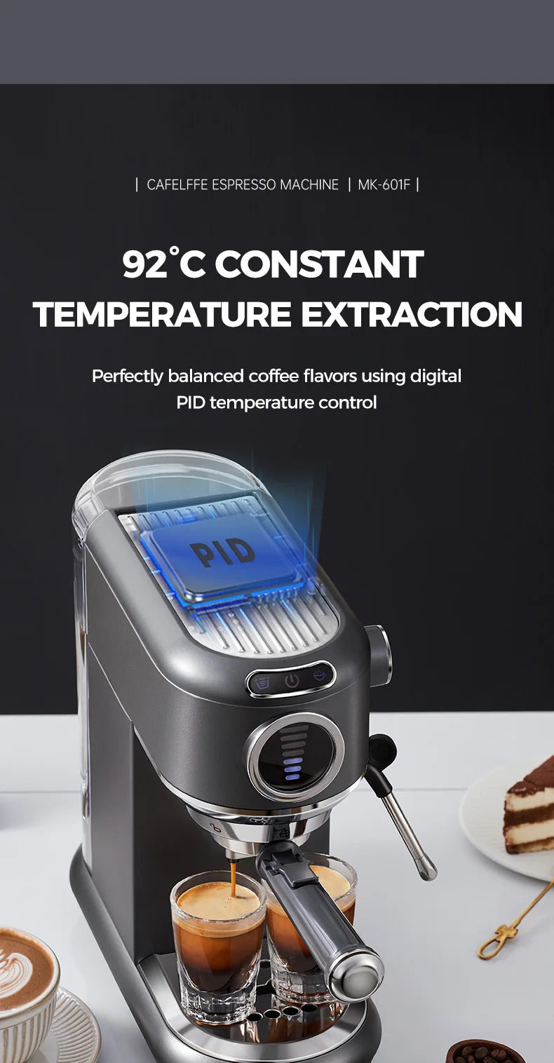 2025Cafelffe 4-in-1 Coffee Maker Hot/Cold Dolce Gusto&Nespresso Capsule ESE Pod Ground Cappuccino Espresso Machine Cafetera 19 Bar2025