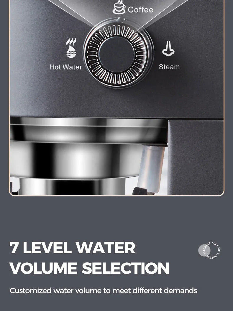 2025Cafelffe 4-in-1 Coffee Maker Hot/Cold Dolce Gusto&Nespresso Capsule ESE Pod Ground Cappuccino Espresso Machine Cafetera 19 Bar2025