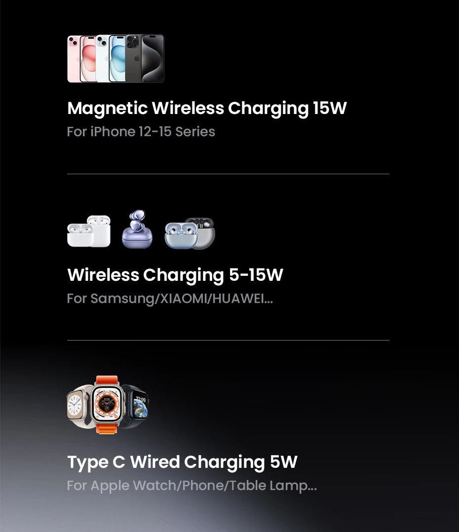 Magnetic Wireless Charger Charging Stand