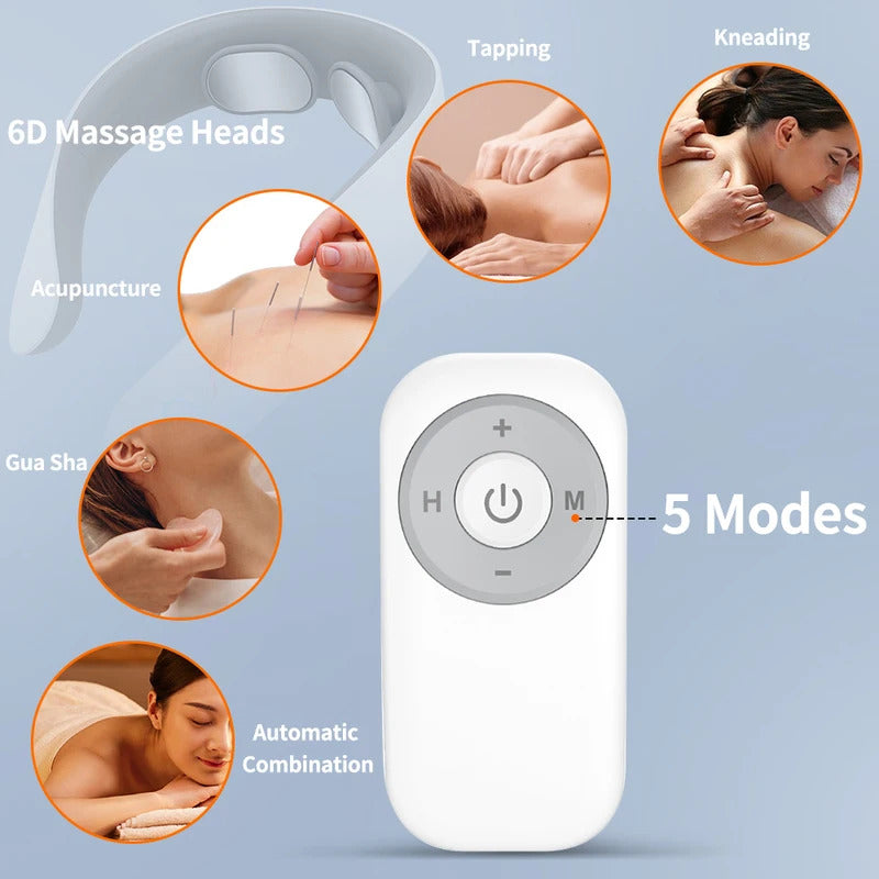 Pulse Neck Massager Electric Neck Back Massager