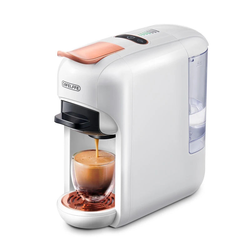 5-in-1 Coffee Machinefor Dolce Gusto, Nespresso, ESE Pods, Ground Coffee, and K-cups | 19Bar Hot & Cold Coffee Maker